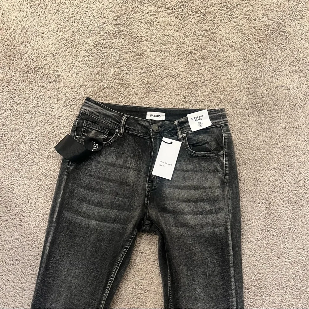 BAMBOO Charcoal Flare Jeans